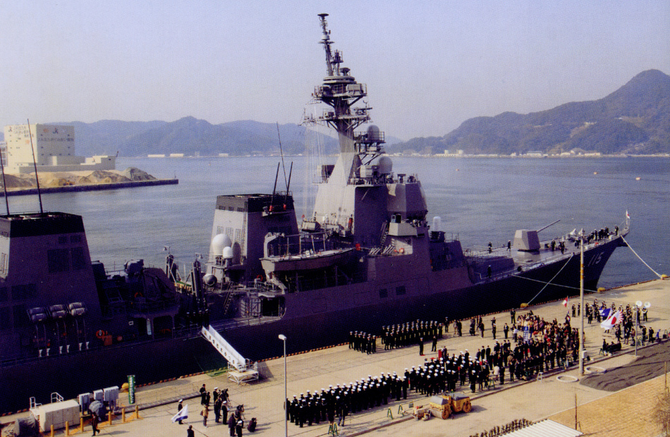 日本国产最新型秋月号宙斯盾驱逐舰新图亮相-