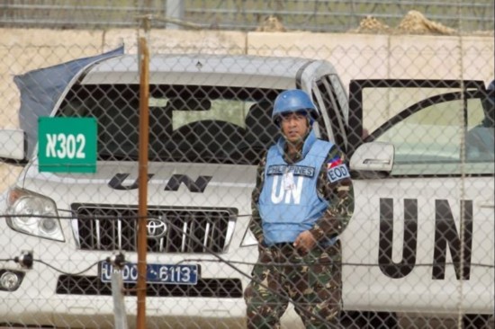 联合国同叙反对派谈判 要求释放菲籍维和人员