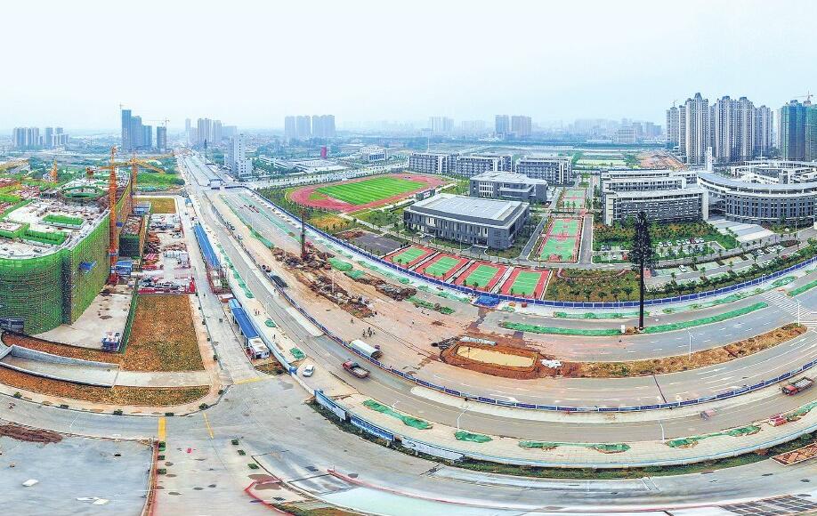 图说重点项目:荆州复兴大道建设正酣 投资超82亿